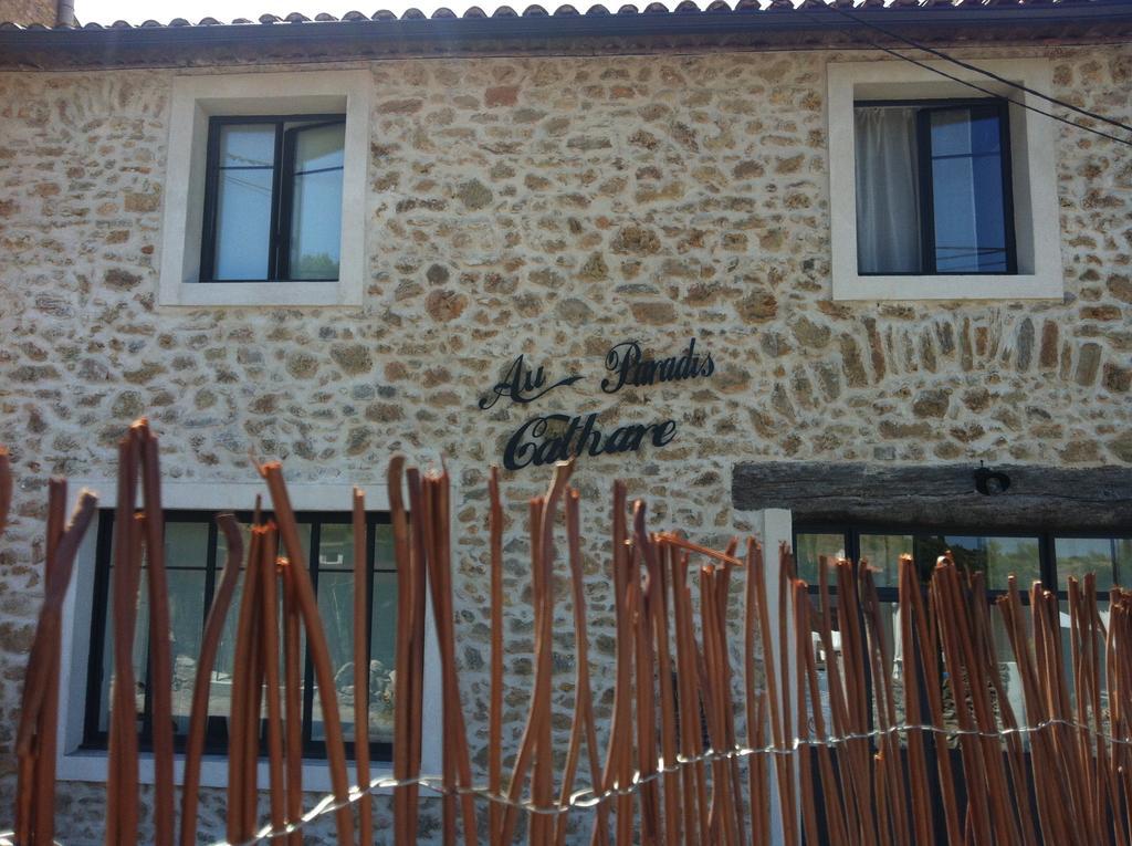 Au Paradis Cathare Fraisse-des-Corbieres Exterior photo